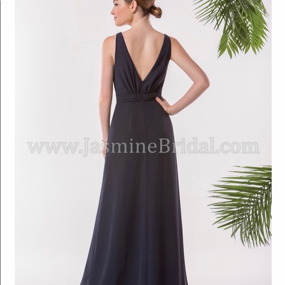 JASMINE BRIDESMAIDS dress floor length US size 8 - Picture 2 of 6